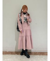 jouetie | マルチWAYカラーステッチセットアップ(ワンピース)