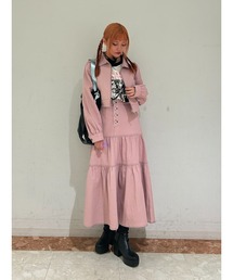 jouetie | マルチWAYカラーステッチセットアップ(ワンピース)