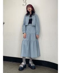 jouetie | マルチWAYカラーステッチセットアップ(ワンピース)