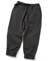 ストレッチヘリンボーンクロップドパンツ