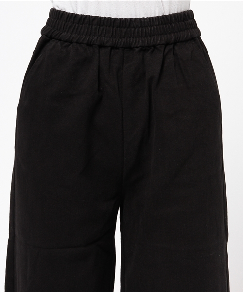 Kastane（カスタネ）の「断ち切りワイドパンツ（その他パンツ・レディース・カーキ/ベージュ/ブラック/ネイビー・FREE）」の8枚目の写真