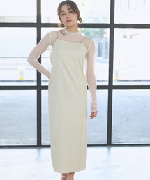 mysty woman | チェーンストラップ2Pワンピース　103977(ドレス)