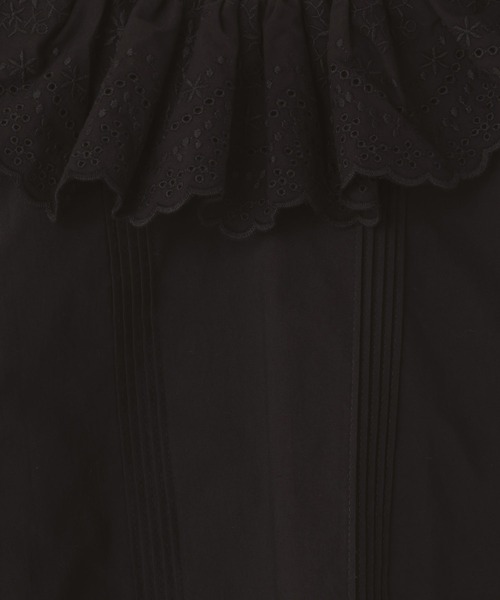 LOWRYS FARM（ローリーズファーム）の「レースエリブラウスＬＳ　996641（シャツ/ブラウス・キッズ・ホワイト/ブラック/レッド・110cm/120cm/130cm/140cm/150cm）」の15枚目の写真