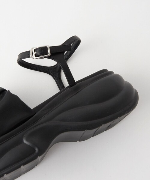 EMMEL REFINES プラットフォーム　ギャザーサンダル UNITED ARROWS LTD. OUTLET｜<EMMEL REFINES>EM