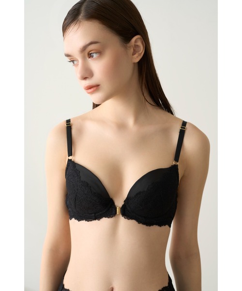 LILY BROWN(リリーブラウン)の「【LILY BROWN Lingerie】レディメイクブラ(フロントフック)/チェリッシュ(ブラジャー・レディース・ブラック/ピンクベージュ・D75/D70/D65/C75/C70/C65/B75/B70/B65/E75/E70/E65)」の2枚目の写真