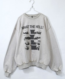 Starting Over（スターティングオーバー）の「硫化染め プリント プルオーバー/ピグメント プリント トレーナー（スウェット）」