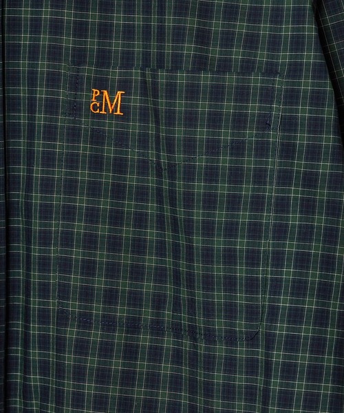 PARROTT CANVAS（パロットキャンバス）の「PARROTT CANVAS/パロットキャンバス BUTTON DOWN SHIRT-CHECK チェックボタンダウンシャツ（シャツ/ブラウス・レディース・ブラウン/グリーン・FREE）」の8枚目の写真