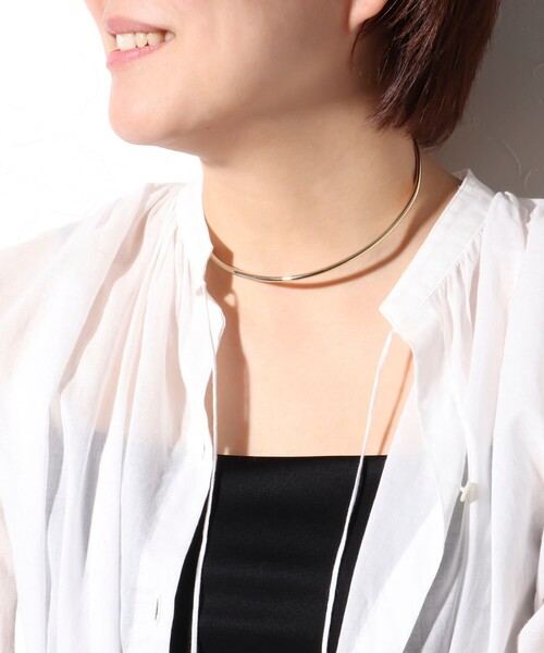NOLLEY’S Sophi（ノーリーズソフィ）の「【ucalypt/ユーカリプト】Single Chokerシングルチョーカー（ネックレス・レディース・シルバー/ゴールド・FREE）」の16枚目の写真