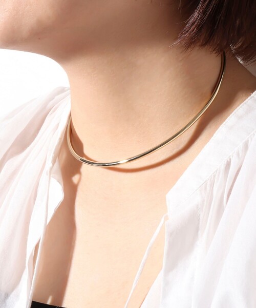 NOLLEY’S Sophi（ノーリーズソフィ）の「【ucalypt/ユーカリプト】Single Chokerシングルチョーカー（ネックレス・レディース・シルバー/ゴールド・FREE）」の17枚目の写真