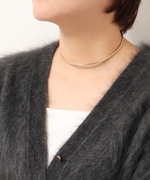 NOLLEY’S Sophi（ノーリーズソフィ）の「【ucalypt/ユーカリプト】Single Chokerシングルチョーカー（ネックレス・レディース・シルバー/ゴールド・FREE）」の6枚目の写真
