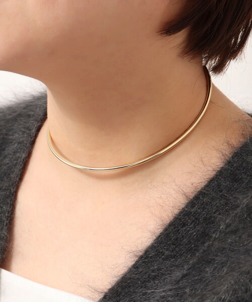 NOLLEY’S Sophi（ノーリーズソフィ）の「【ucalypt/ユーカリプト】Single Chokerシングルチョーカー（ネックレス・レディース・シルバー/ゴールド・FREE）」の7枚目の写真