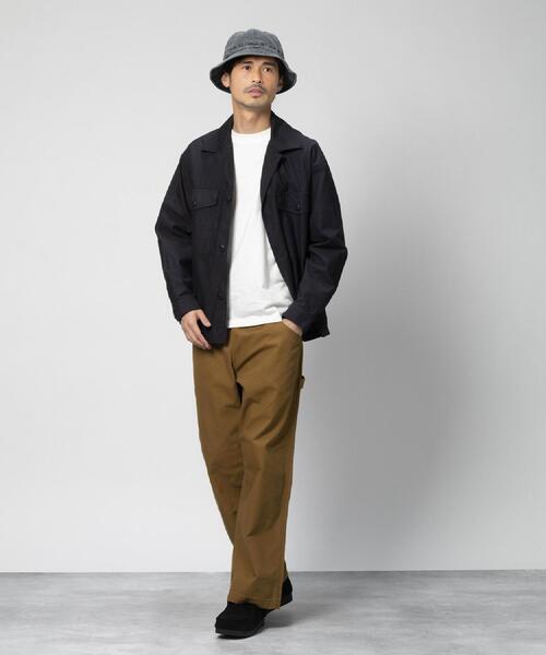 BACK NUMBER(バックナンバー)の「BACK NUMBER(バックナンバー)ミリタリーシャツジャケット(シャツ/ブラウス・メンズ・オリーブ/ブラック・S/M/L/XL)」の5枚目の写真