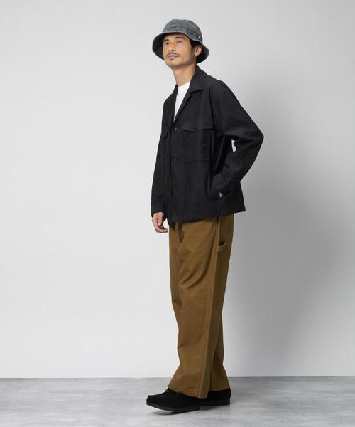 BACK NUMBER(バックナンバー)の「BACK NUMBER(バックナンバー)ミリタリーシャツジャケット(シャツ/ブラウス・メンズ・オリーブ/ブラック・S/M/L/XL)」の6枚目の写真