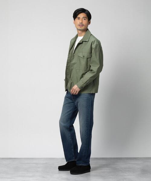 BACK NUMBER(バックナンバー)の「BACK NUMBER(バックナンバー)ミリタリーシャツジャケット(シャツ/ブラウス・メンズ・オリーブ/ブラック・S/M/L/XL)」の12枚目の写真