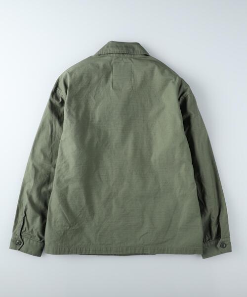 BACK NUMBER(バックナンバー)の「BACK NUMBER(バックナンバー)ミリタリーシャツジャケット(シャツ/ブラウス・メンズ・オリーブ/ブラック・S/M/L/XL)」の16枚目の写真
