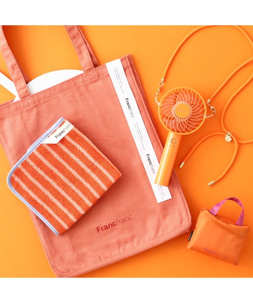 【新品未使用】EREWHON エコバッグ オレンジ SALOMON - 未使用 salomon サロモン エコバック エコバッグ