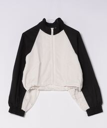 STYLEBLOCK（スタイルブロック）の「タフタクロップドバイカラートラックジャケット（ジャージ）」