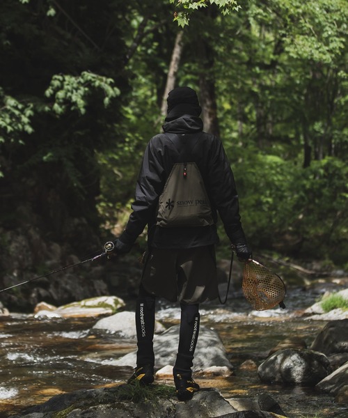 Snow Peak（スノーピーク）の「Toned Trout Camp Vest　キャンプベスト（ベスト・メンズ・ブラック/カーキ・1/2）」の4枚目の写真