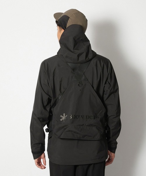 Snow Peak（スノーピーク）の「Toned Trout Camp Vest　キャンプベスト（ベスト・メンズ・ブラック/カーキ・1/2）」の11枚目の写真