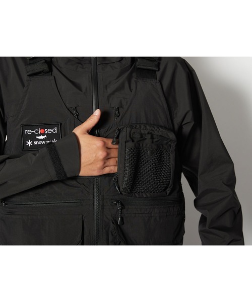 Snow Peak（スノーピーク）の「Toned Trout Camp Vest　キャンプベスト（ベスト・メンズ・ブラック/カーキ・1/2）」の20枚目の写真