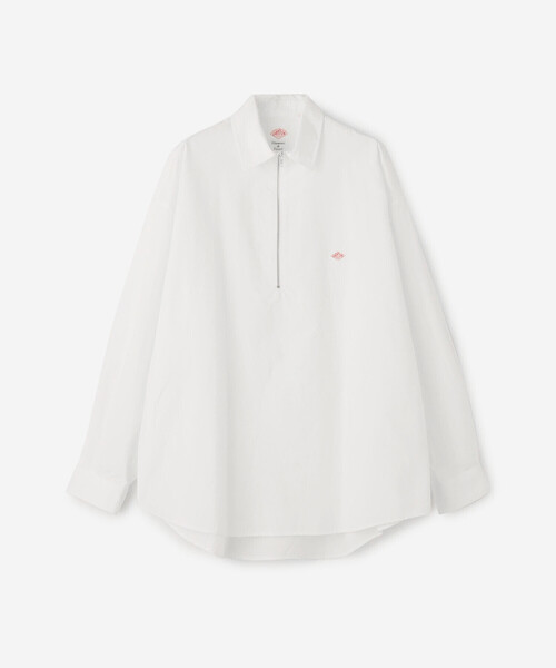 DANTON（ダントン）の「DANTON | コットン ハーフジップシャツ MEN