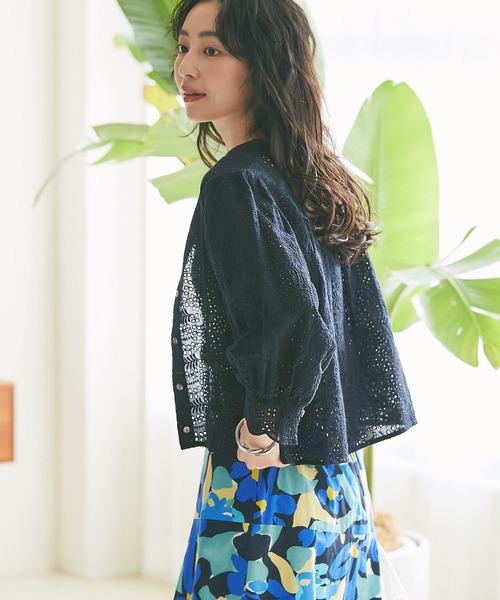 E hyphen world gallery BonBon - bonbon シースルー ブラウス E hyphen world gallery BonBon - シースルー ブラウスの通販 by