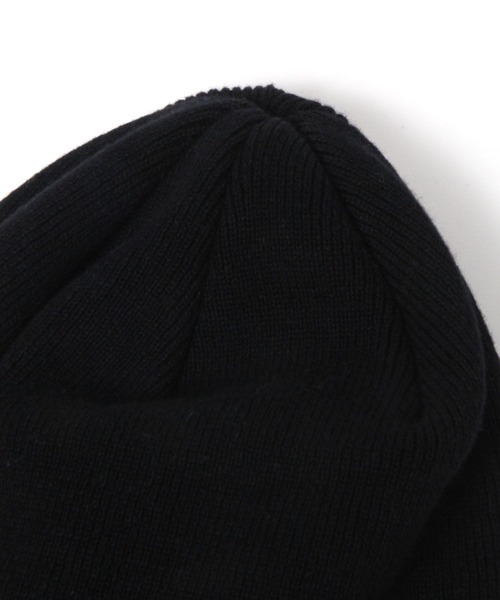 LEPSIM(レプシィム)の「【NEW ERA】Basic Cuff Knit 103851(ニットキャップ/ビーニー・レディース・ブラック/アイボリー・ONE SIZE)」の4枚目の写真