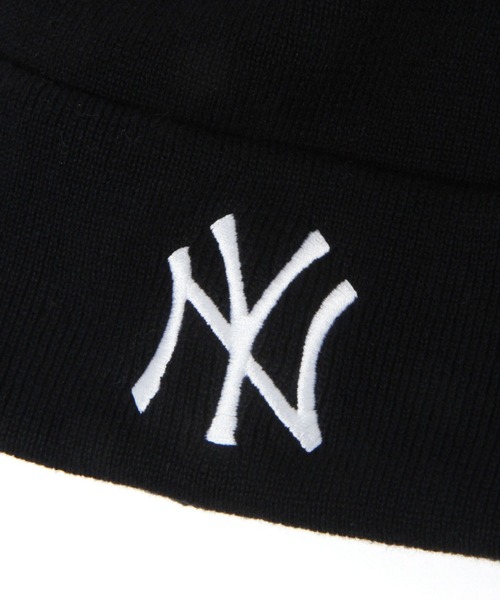 LEPSIM(レプシィム)の「【NEW ERA】Basic Cuff Knit 103851(ニットキャップ/ビーニー・レディース・ブラック/アイボリー・ONE SIZE)」の5枚目の写真