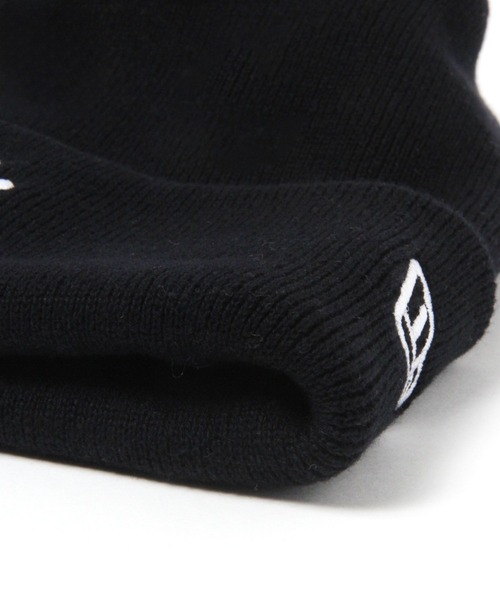 LEPSIM(レプシィム)の「【NEW ERA】Basic Cuff Knit 103851(ニットキャップ/ビーニー・レディース・ブラック/アイボリー・ONE SIZE)」の7枚目の写真