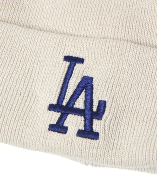 LEPSIM(レプシィム)の「【NEW ERA】Basic Cuff Knit 103851(ニットキャップ/ビーニー・レディース・ブラック/アイボリー・ONE SIZE)」の8枚目の写真