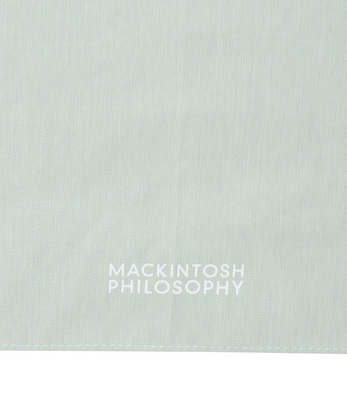 MACKINTOSH PHILOSOPHY(マッキントッシュ フィロソフィー)の「遮光 晴雨兼用 折りたたみ日傘 "シャンブレー ロゴ”(折りたたみ傘・レディース・ブルー系その他/ベージュ/ライトグリーン/グレー/ブラック・FREE)」の21枚目の写真