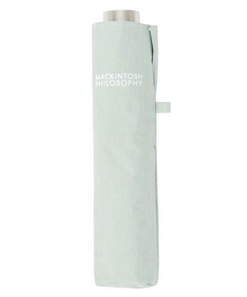 MACKINTOSH PHILOSOPHY(マッキントッシュ フィロソフィー)の「遮光 晴雨兼用 折りたたみ日傘 "シャンブレー ロゴ”(折りたたみ傘・レディース・ブルー系その他/ベージュ/ライトグリーン/グレー/ブラック・FREE)」の7枚目の写真