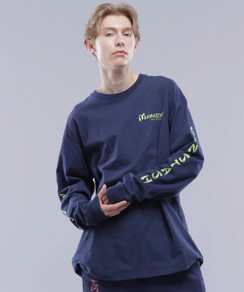 MANASTASH(マナスタッシュ)の「MANASTASH/マナスタッシュ DRAGON L/S TEE(Tシャツ/カットソー・メンズ・ホワイト/ネイビー・LARGE/MEDIUM)」の20枚目の写真