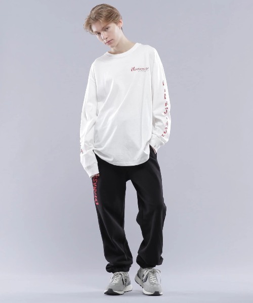 MANASTASH(マナスタッシュ)の「MANASTASH/マナスタッシュ DRAGON L/S TEE(Tシャツ/カットソー・メンズ・ホワイト/ネイビー・LARGE/MEDIUM)」の10枚目の写真
