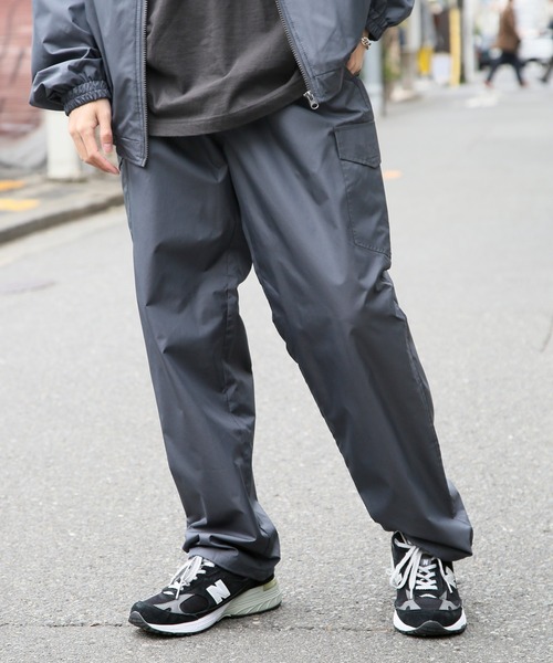 FORECAST（フォーキャスト）の「【FORECAST】アーバンマイクロカーゴパンツ 撥水 雨の日 レインパンツ 6854（カーゴパンツ・メンズ・グレー/ブラック/ネイビー・L/LL/3L/M）」の8枚目の写真