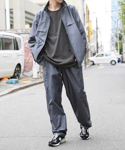 FORECAST（フォーキャスト）の「【FORECAST】アーバンマイクロカーゴパンツ 撥水 雨の日 レインパンツ 6854（カーゴパンツ・メンズ・グレー/ブラック/ネイビー・L/LL/3L/M）」の11枚目の写真