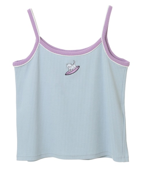 Candy Stripper（キャンディストリッパー）の「WIMP SURF RIDER キャミソール（キャミソール・レディース・ピンク/ブラック/ライトブルー・2）」の3枚目の写真