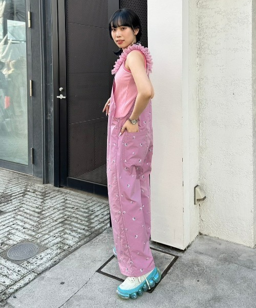 Candy Stripper（キャンディストリッパー）の「WIMP SURF RIDER キャミソール（キャミソール・レディース・ピンク/ブラック/ライトブルー・2）」の16枚目の写真