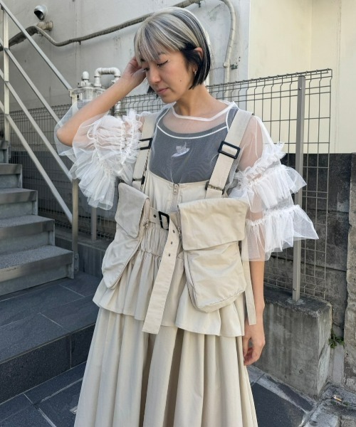 Candy Stripper（キャンディストリッパー）の「WIMP SURF RIDER キャミソール（キャミソール・レディース・ピンク/ブラック/ライトブルー・2）」の18枚目の写真