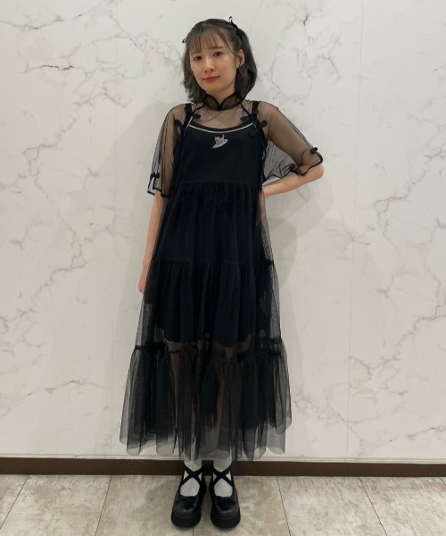 Candy Stripper（キャンディストリッパー）の「WIMP SURF RIDER キャミソール（キャミソール・レディース・ピンク/ブラック/ライトブルー・2）」の5枚目の写真