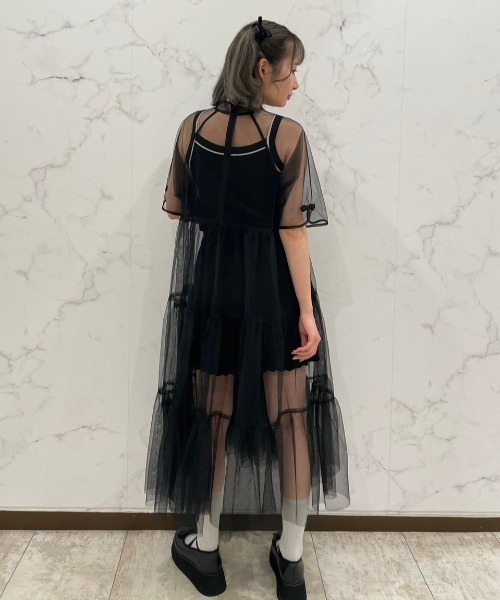 Candy Stripper（キャンディストリッパー）の「WIMP SURF RIDER キャミソール（キャミソール・レディース・ピンク/ブラック/ライトブルー・2）」の7枚目の写真