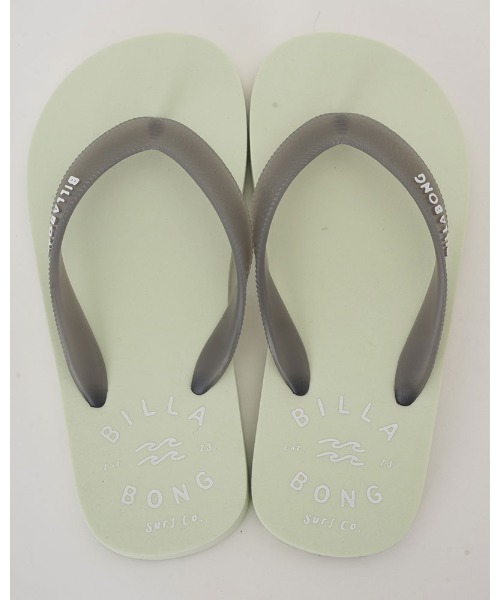 BILLABONG(ビラボン)の「BILLABONG キッズ ONE TIME THONGS サンダル (18~22) 【2024年春夏モデル】/ビラボンキッズビーチサンダル(サンダル・キッズ・ミント/ピンク系その他/チャコールグレー・20cm/22cm/18cm)」の7枚目の写真
