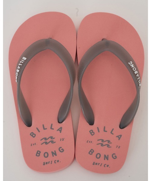 BILLABONG(ビラボン)の「BILLABONG キッズ ONE TIME THONGS サンダル (18~22) 【2024年春夏モデル】/ビラボンキッズビーチサンダル(サンダル・キッズ・ミント/ピンク系その他/チャコールグレー・20cm/22cm/18cm)」の5枚目の写真