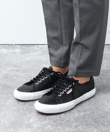 SUPERGA（スペルガ）の「【SUPERGA/スペルガ】2750 NAPLNGCOTU レザースニーカー（スニーカー・メンズ）」