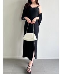 RESEXXY | ダブルストラップキャミワンピース【セットアップ着用可能】(ワンピース)