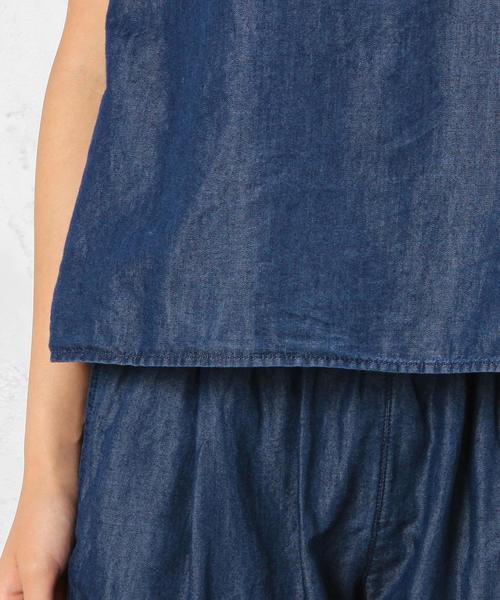 green label relaxing（グリーンレーベルリラクシング）の「CB DNM オールインワン ◆（つなぎ/オールインワン・レディース・ネイビー・36/38）」の8枚目の写真