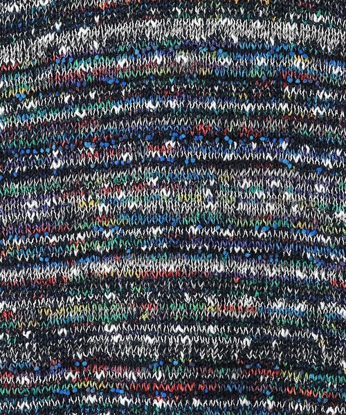 Coohem（コーヘン）の「＜COOHEM＞ MULTI BORDER KNIT VEST/マルチボーダー ニット ベスト（ニット/セーター・メンズ・ベージュ/ネイビー・M/L/XL）」の9枚目の写真