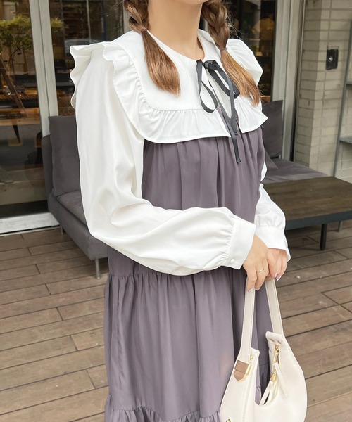 セール】2WAYノースリーブティアードワンピース【ZOZOTOWN限定アイテム