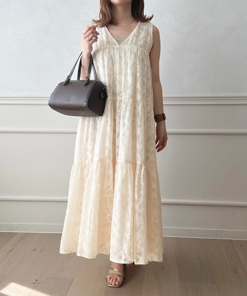 セール】2WAYノースリーブティアードワンピース【ZOZOTOWN限定アイテム