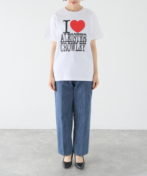 Oriens JOURNAL STANDARD(オリエンス ジャーナルスタンダード)の「【nancy/ナンシー】CROWLEY TEE NA065:Tシャツ(Tシャツ/カットソー・レディース・ホワイト・SMALL)」の2枚目の写真